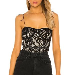 Black Lace Bodysuit